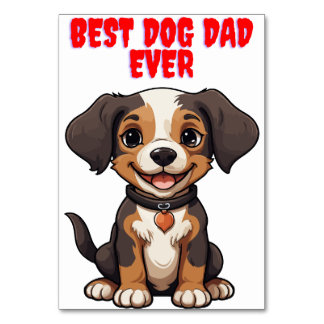 dog dad fathers day cards