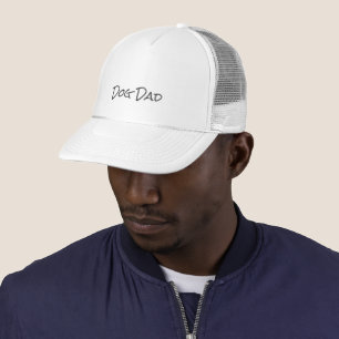 Dog Dad Fathers Day Pet Lover Fun Text Trucker Hat