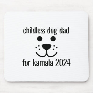Dog Dad For Kamala Harris 2024 Mouse Pad