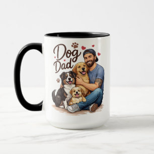 Dog Dad Fuel Coffee Mug – Perfect Mug for Dog Love
