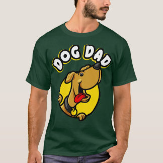 Dog Dad Funny Dog Lover toon Comic Mens T-Shirt