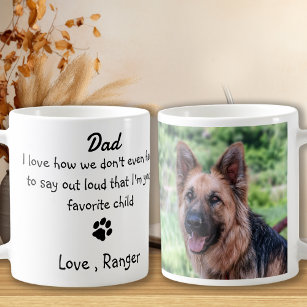 Dog Dad - Funny Father's Day Photo Coffee Mug
