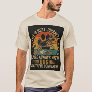 Dog Dad German Shepherd Hoodie T-Shirt