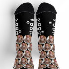 DOG DAD Personalized Cute Pet Photo Novelty Crew