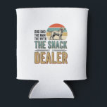 Dog Dad Snack Dealer Vintage Dog Lover Shirt_1 Can Cooler<br><div class="desc">Dog Dad Snack Dealer Vintage Dog Lover Shirt_1</div>