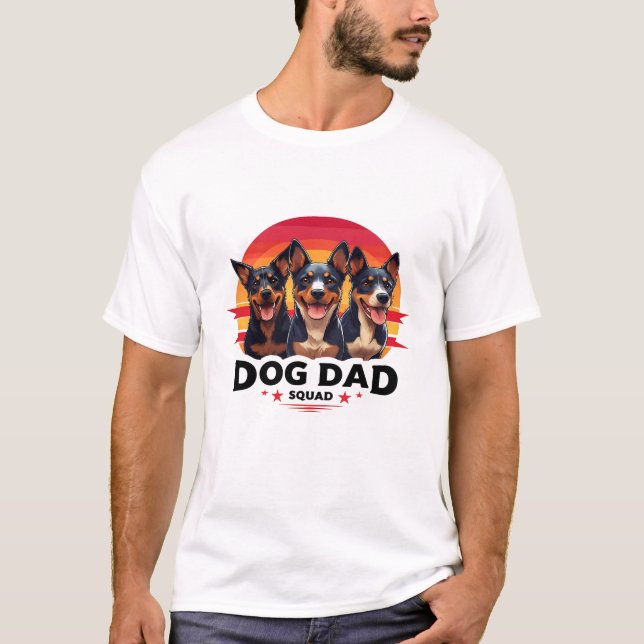 Dog Dad Squad T-Shirt (Front)