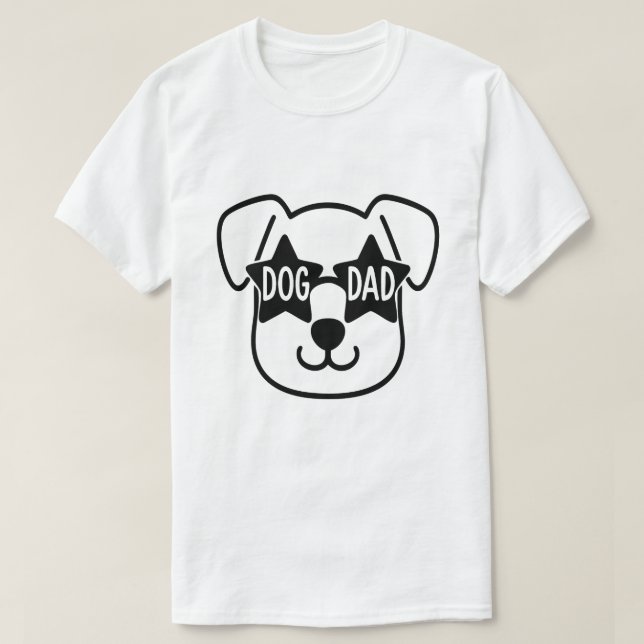 Dog Dad T-Shirt (Design Front)