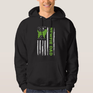 Dog Daddy NEWFIE DAD America Newfoundland Owner Hoodie