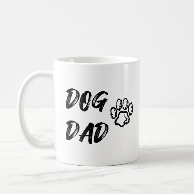 Dog Dag Coffee Mug - White (Left)
