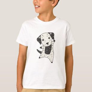 Dog Dalmatian Retriver Cute Dogs For Kids T-Shirt