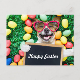 Dog Day Easter Postcard