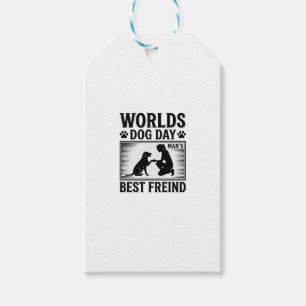 Dog Day Man’s Best Freind Vintage Gift Tags