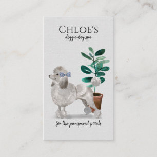 Dog Day Spa Groom Business & Appointment Reminder Card