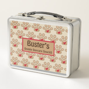 Dog Daycare Personalized Lunch Box 