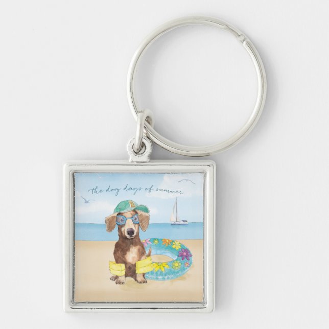 Dog Days of Summer Keychain (Front)