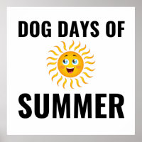 Dog days of summer