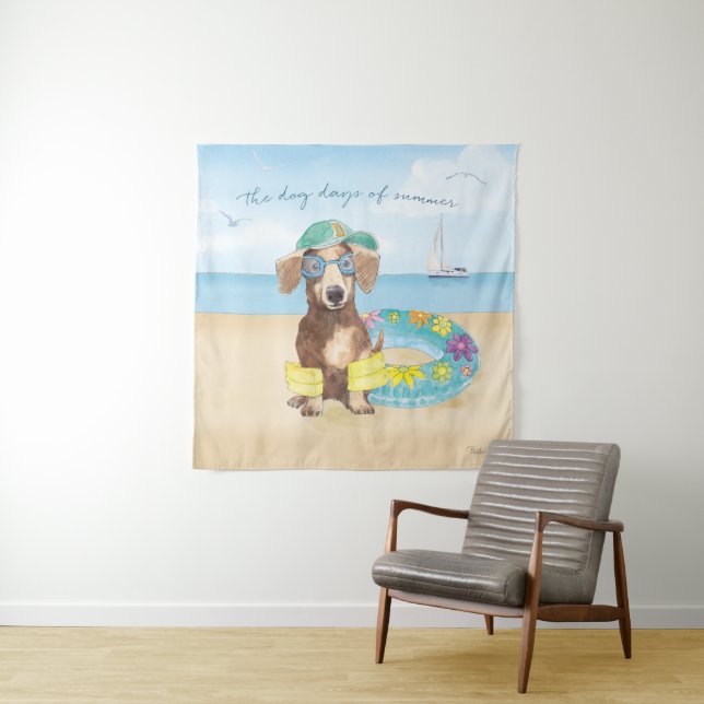 Dog Days of Summer Tapestry (In Situ (Horizontal))