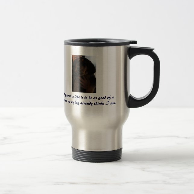 Dog Dayz Travel Mug (Right)
