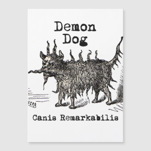 Dog Demon Vintage Funny Cute