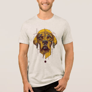 Dog Design Tri-Blend Shirt