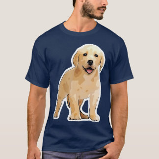 Dog design with a cute Labrador puppy  T-Shirt