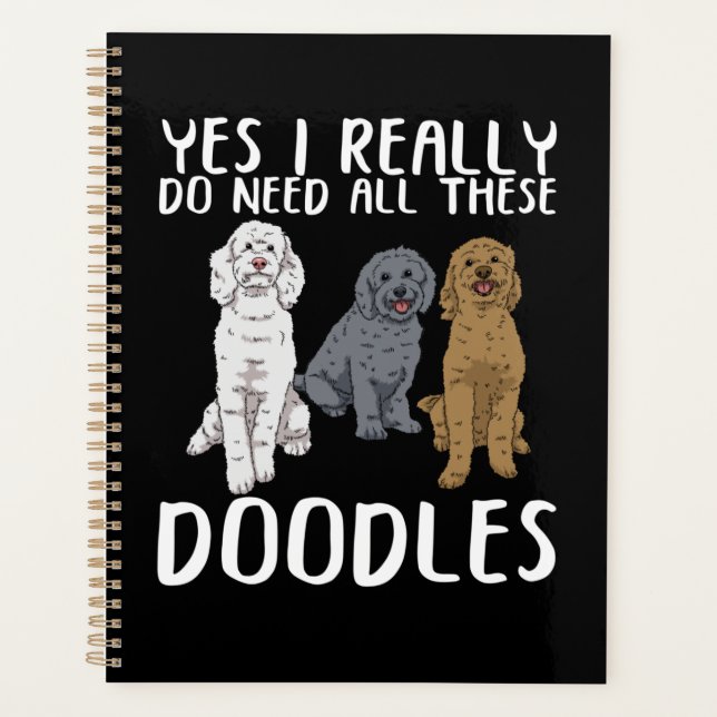 Dog Doodle Maman Cadeaux Papa Labradoodle Doodle (Devant)