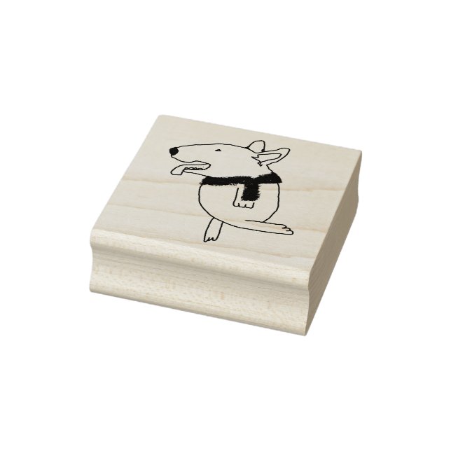 Dog Doodle Rubber Stamp (Stamp)
