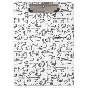 Dog Doodles Clipboard