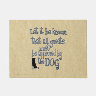 Dog Door Mat
