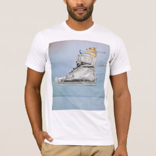Dog Driving Shoe Mens T-shirt