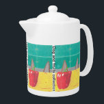 Dog ears and pepper<br><div class="desc">An unusual and funny teapot with dog's ears and colourful pepper for the good mood,  it makes everyone smile. Wonderful creative gift for dog lovers!</div>