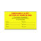 Dog Emergency Alert Home Alone Card