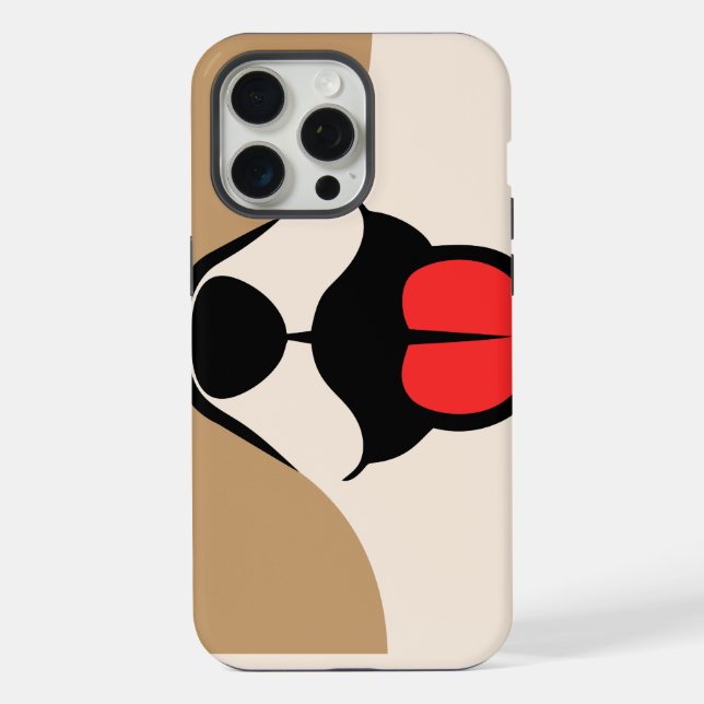 Dog Face iPhone Case (Back)