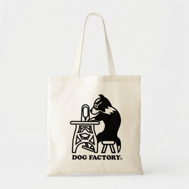 DOG FACTORY オリジナルロゴバッグ TOTE BAG (Front)