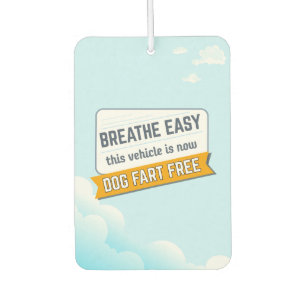 Dog Fart Free Funny Custom Dog Parent Gift Air Freshener