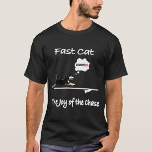 Dog Fast Cat Squirrel with Thunder Shiba T-Shirt