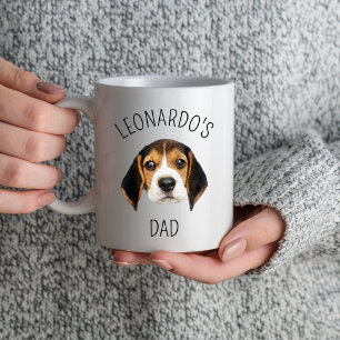 Dog Father Dad Owners Personalized Father's Day Mug