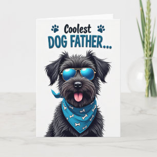 Dog Father Shades Portrait Card