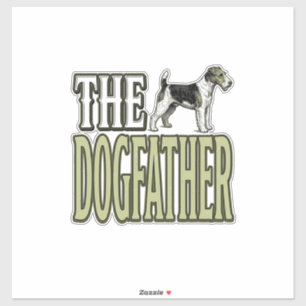 Dog Father Terrier Vintage Engraving Shirt Design_