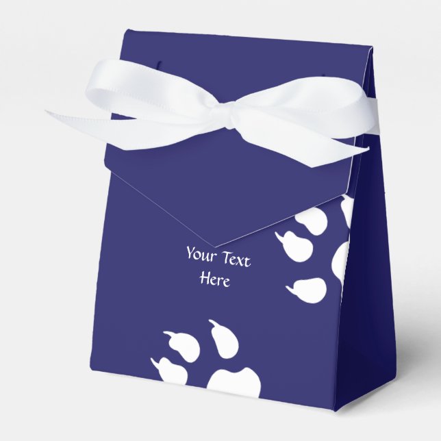 Dog  favor box (Front Side)