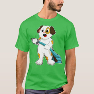 Dog Firefighter Fire Extinguisher  T-Shirt