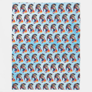 Dog Fleece Blanket