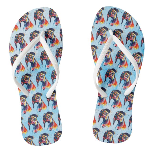 Dog Flip Flops (Footbed)