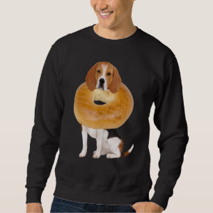 Dog Food Beagle Bagel Sweatshirt