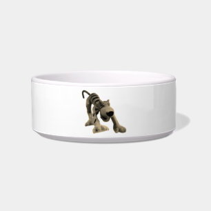 DOG FOOD BOWL CERAMIC STYLE DESIGN