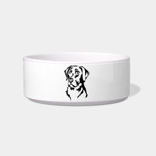 DOG FOOD BOWL CERAMIC STYLE DESIGN
