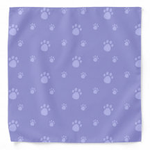 Dog footprints Bandana