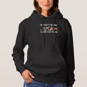 Dog For Men Women Puppy Dogs Poodle Breed Pet Anim Hoodie