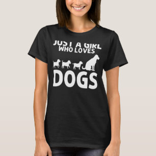 Dog For Women Girls Kids Dog Animal Doggy T-Shirt