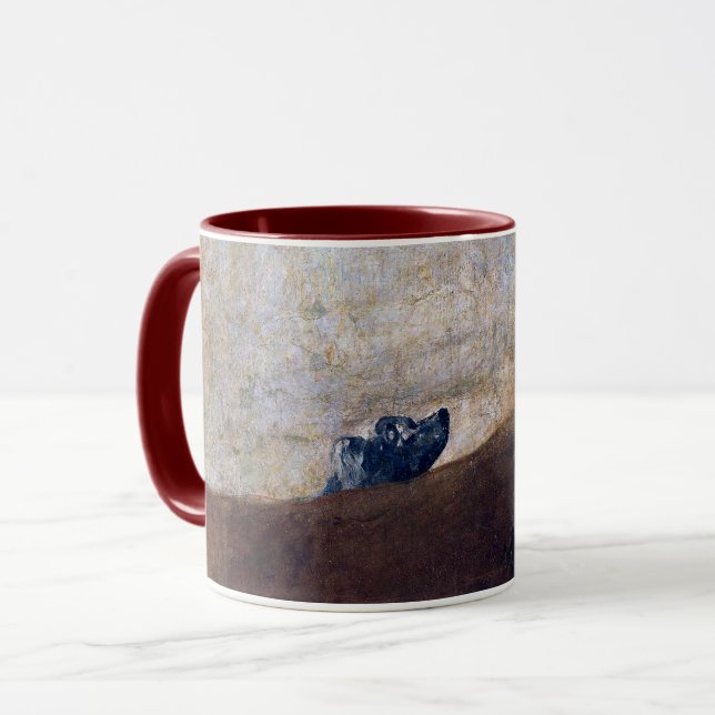 Dog, Francisco Goya Mug (Front Left)
